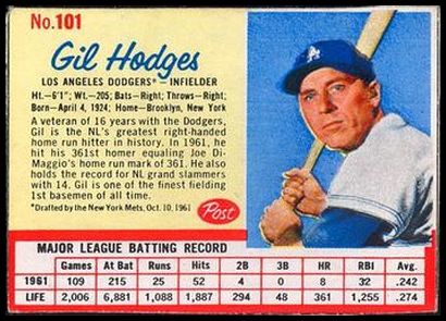 101 Gil Hodges